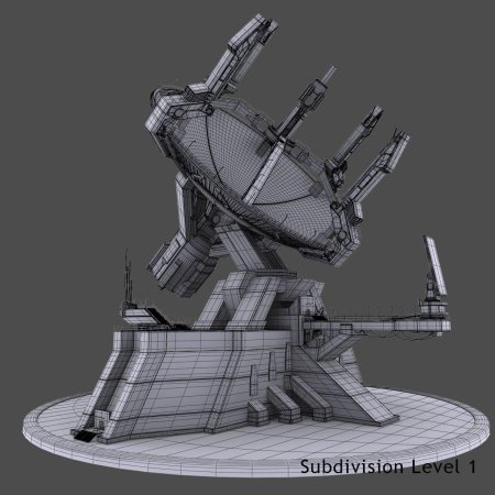 Антенна Sci-Fi Concept