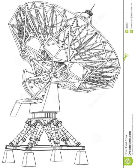 Антенна космической связи