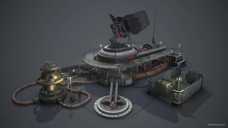 Антенна Sci-Fi Concept