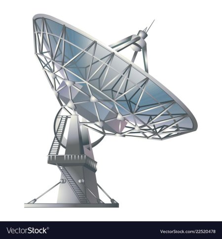 Параболическая антенна РЛС