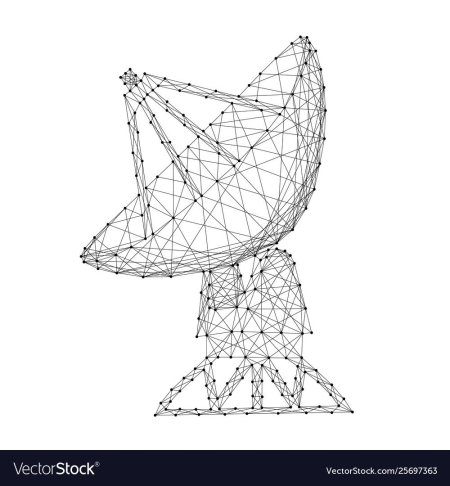 Параболическая антенна РЛС