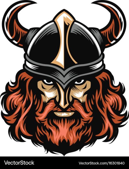 Шлем викинга с рогами