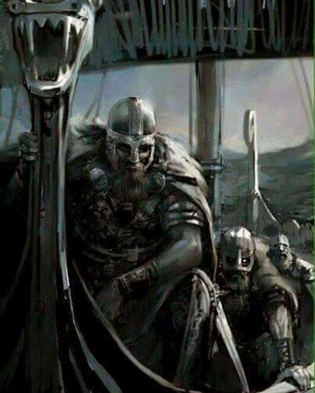 Викинг воин скандинавов