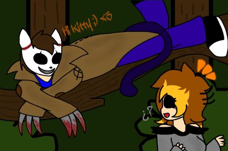 Кот охотник крипипаста