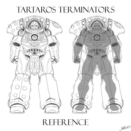 Терминаторский доспех вархаммер mk2