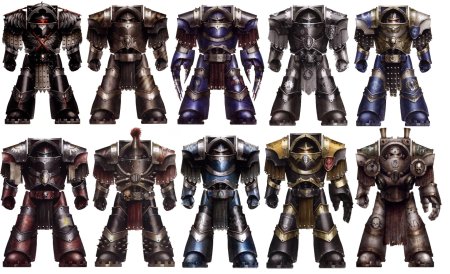 Силовая броня вархаммер 40000