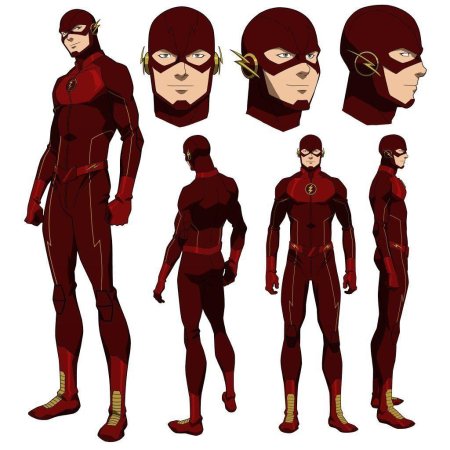 Flash (DC Comics character) первый костюм