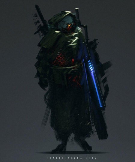 Охотник за головами киберпанк