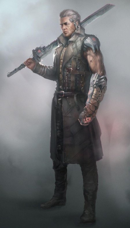 Cyberpunk Bounty Hunter