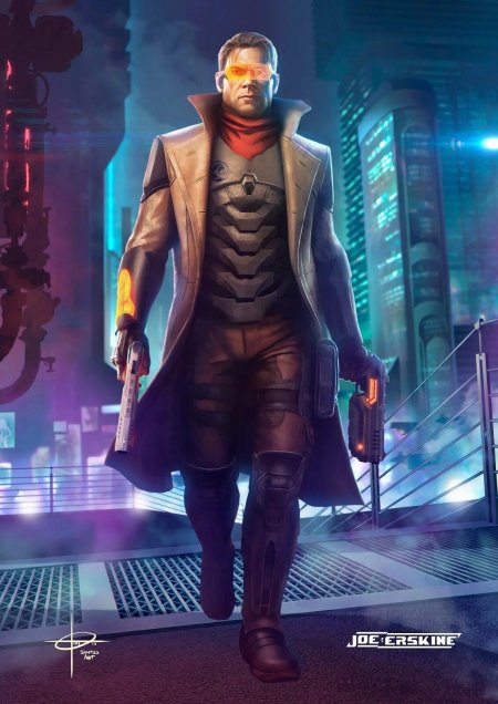 Охотник за головами киберпанк