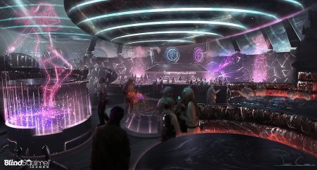 Cyberpunk 2077 бар