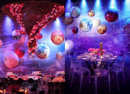 Декорации в стиле космос