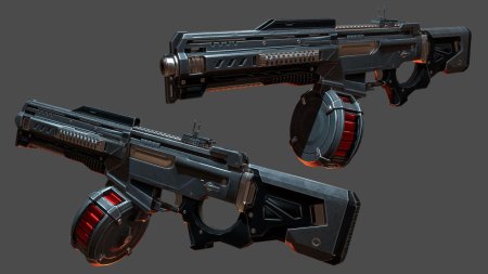 Cyberpunk 2077 оружие пулемет