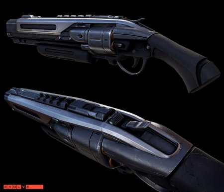 Пистолеты scifi концепт Art