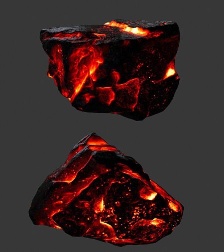 Камни лава магма