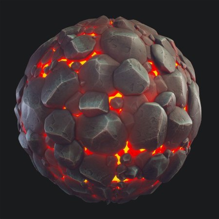 Лава шар референс