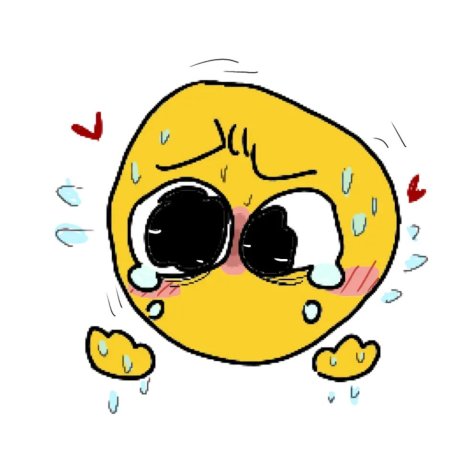 Милый смайлик с большими глазами