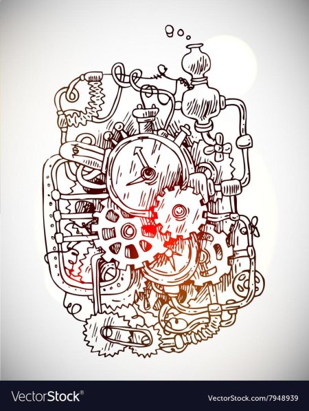 Стимпанк Графика