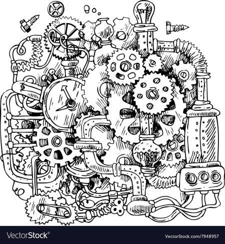 Стимпанк Графика