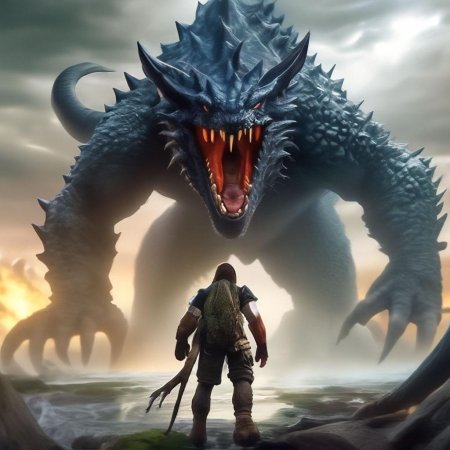 Огромные монстры