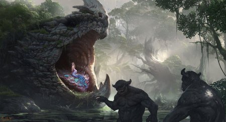 ЛОВУШКА фэнтези арт