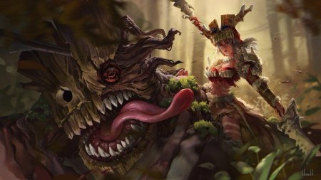 Охотник на монстров арт