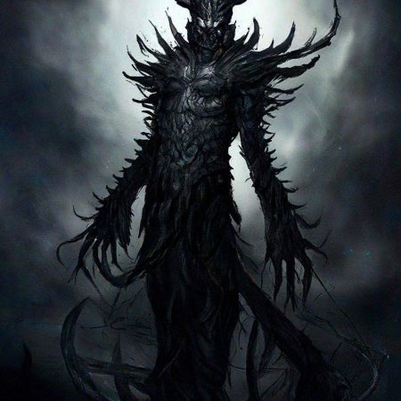 Демон черный