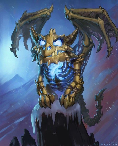 Костяной дракон хартстоун