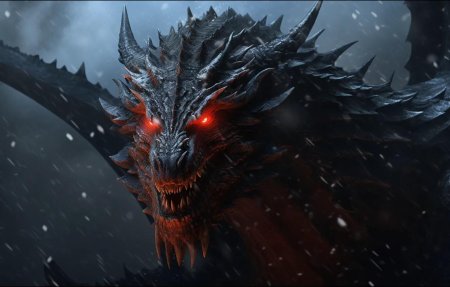 Король ночи на драконе