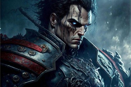 Генри Кавилл Warhammer 40000 нейросеть