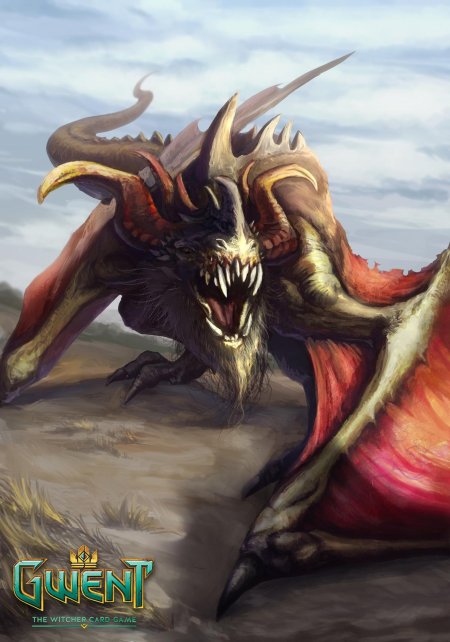 Королевская виверна Ведьмак