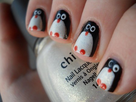 Маникюр с животными