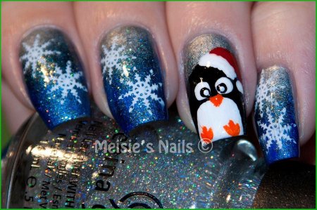 Маникюр новогодние