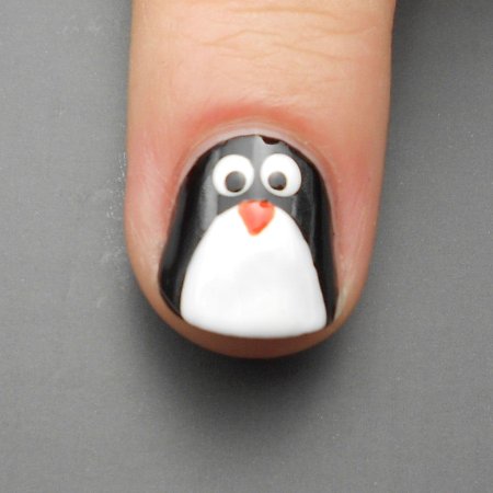 Ногти новогодний маникюр