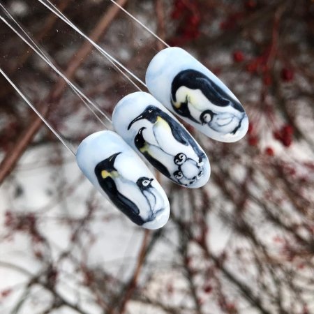 Маникюр с животными