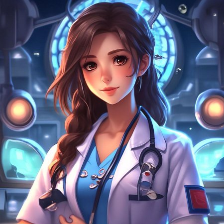 Аниме врач девушка
