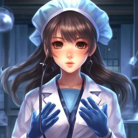 Аниме врач девушка