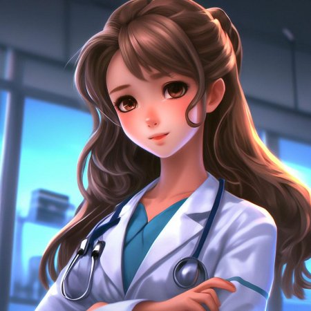 Девушка доктор