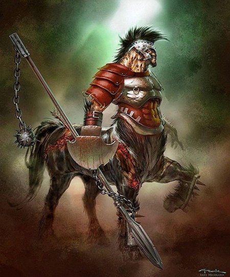 Мифические существа Минотавр Кентавр