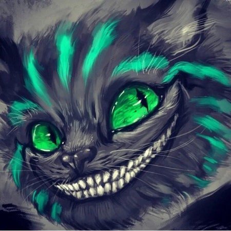 Чеширский кот арт
