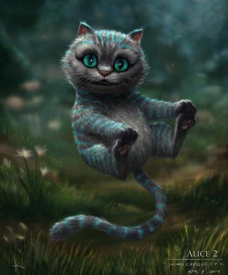 Чеширский кот из Алисы в стране чудес