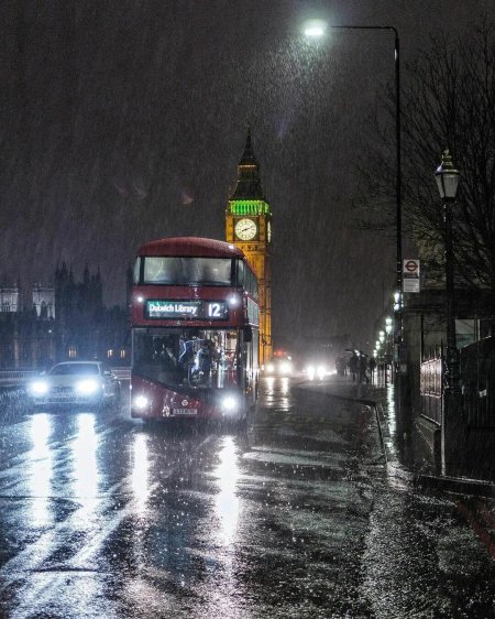 Дождливый Лондон