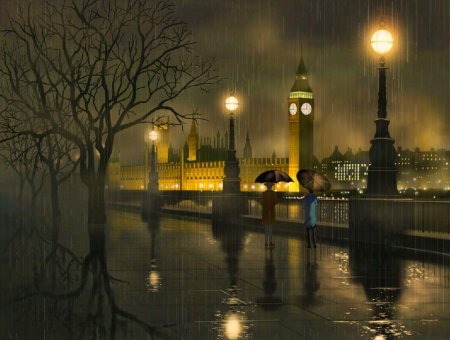 Дождливый Лондон