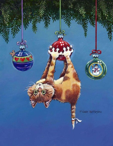 Прикольные новогодние картинки