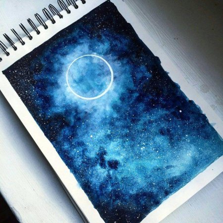 Космос рисунок