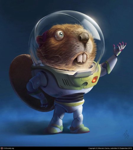 Бобры в космосе