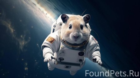 Хомяк космонавт
