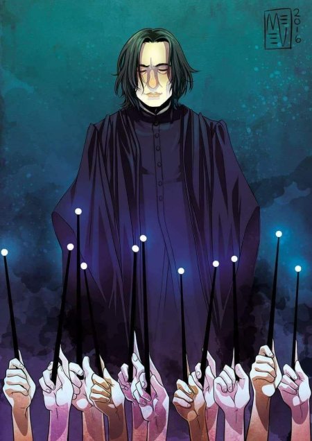 Северус Снейп и Гарри Поттер