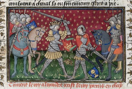 Александр Македонский Средневековая миниатюра