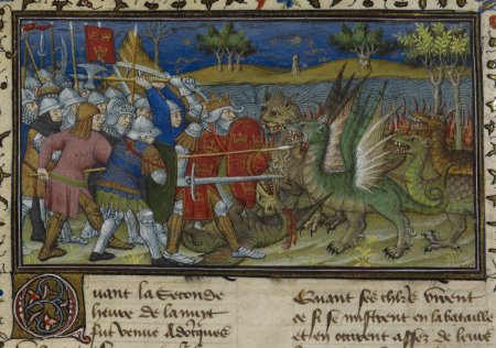 Александр Македонский Средневековая миниатюра